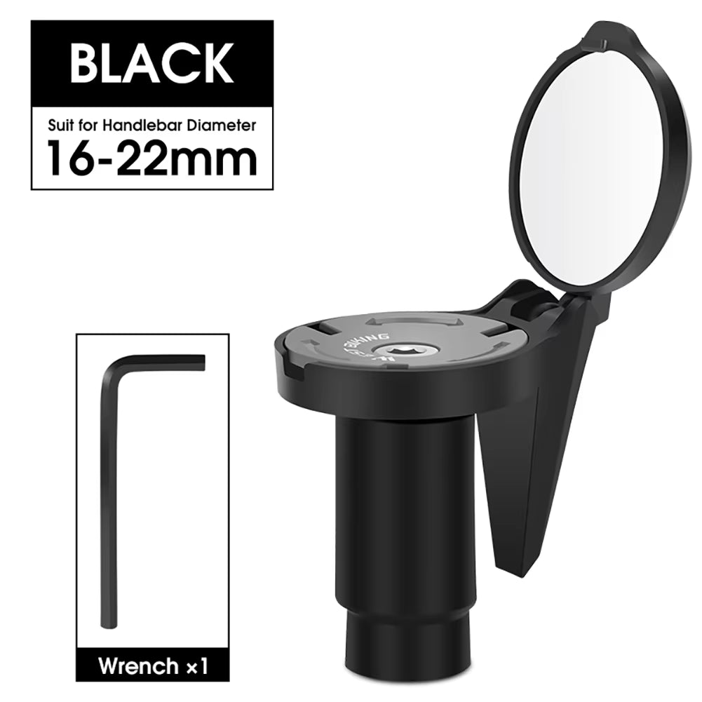 Bicycle Rearview Mirror Handlebar End Mirror Small Convex Cycling Mirror 360 Flexible MTB Road Bike Accessories