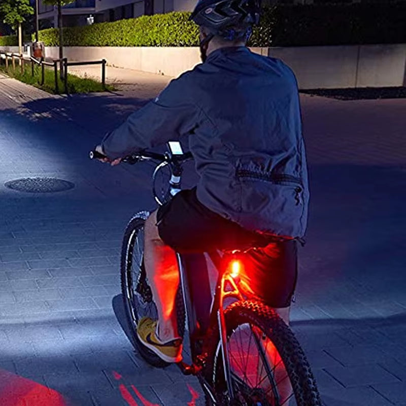 Bicycle Rear Light Battery Type Bike Warning Lamp Red Light Safety Taillight Tail Lamp Lantern MTB Bike Seatpost Accessories